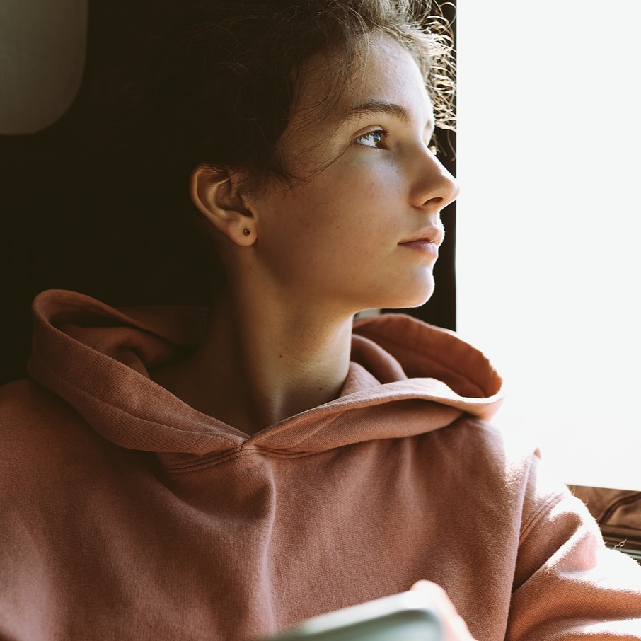Is Abortion Legal in Kentucky? A woman searching online "Is Abortion Legal in Kentucky?"